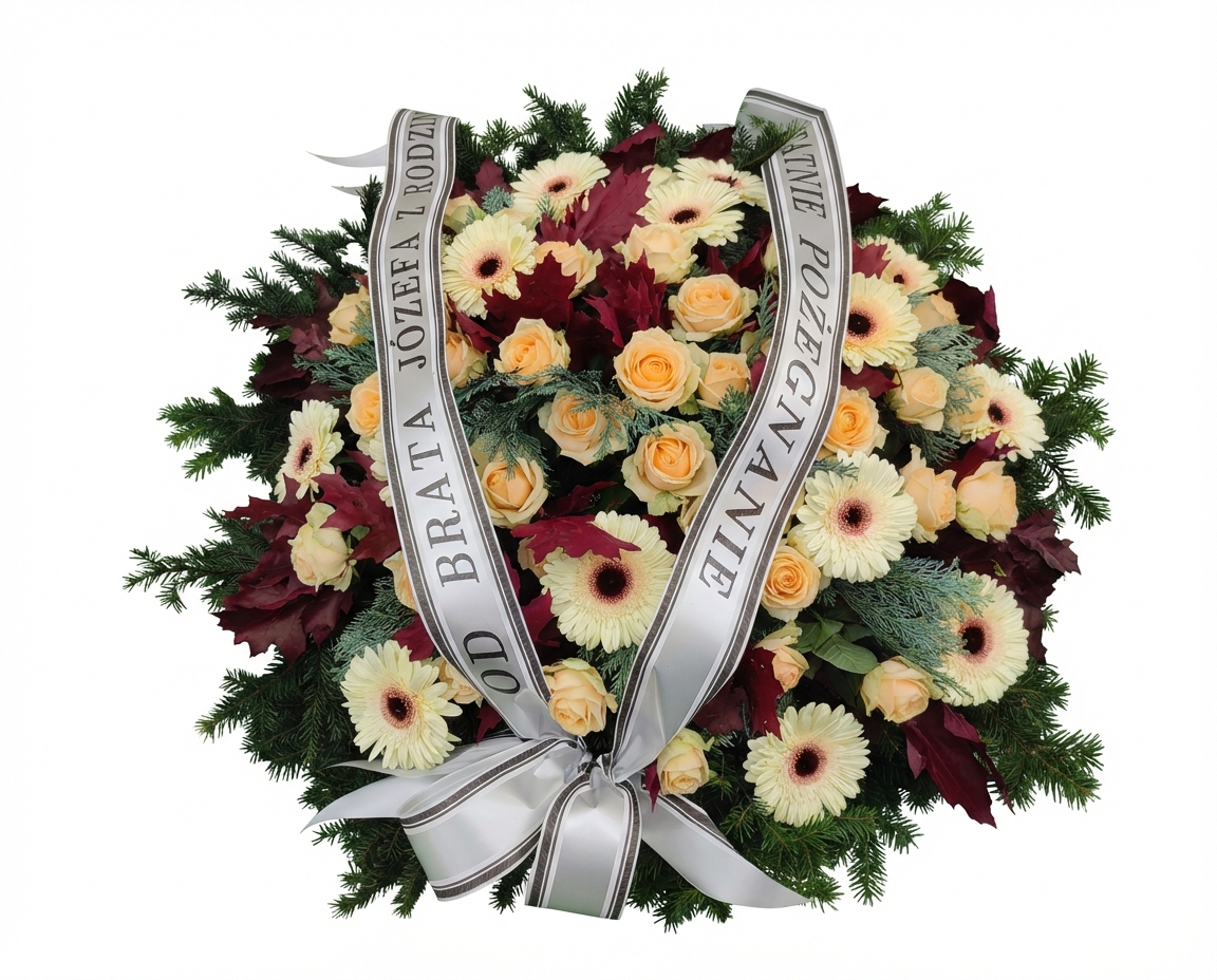 Creme de la creme - widok 2 - Wieniec pogrzebowy