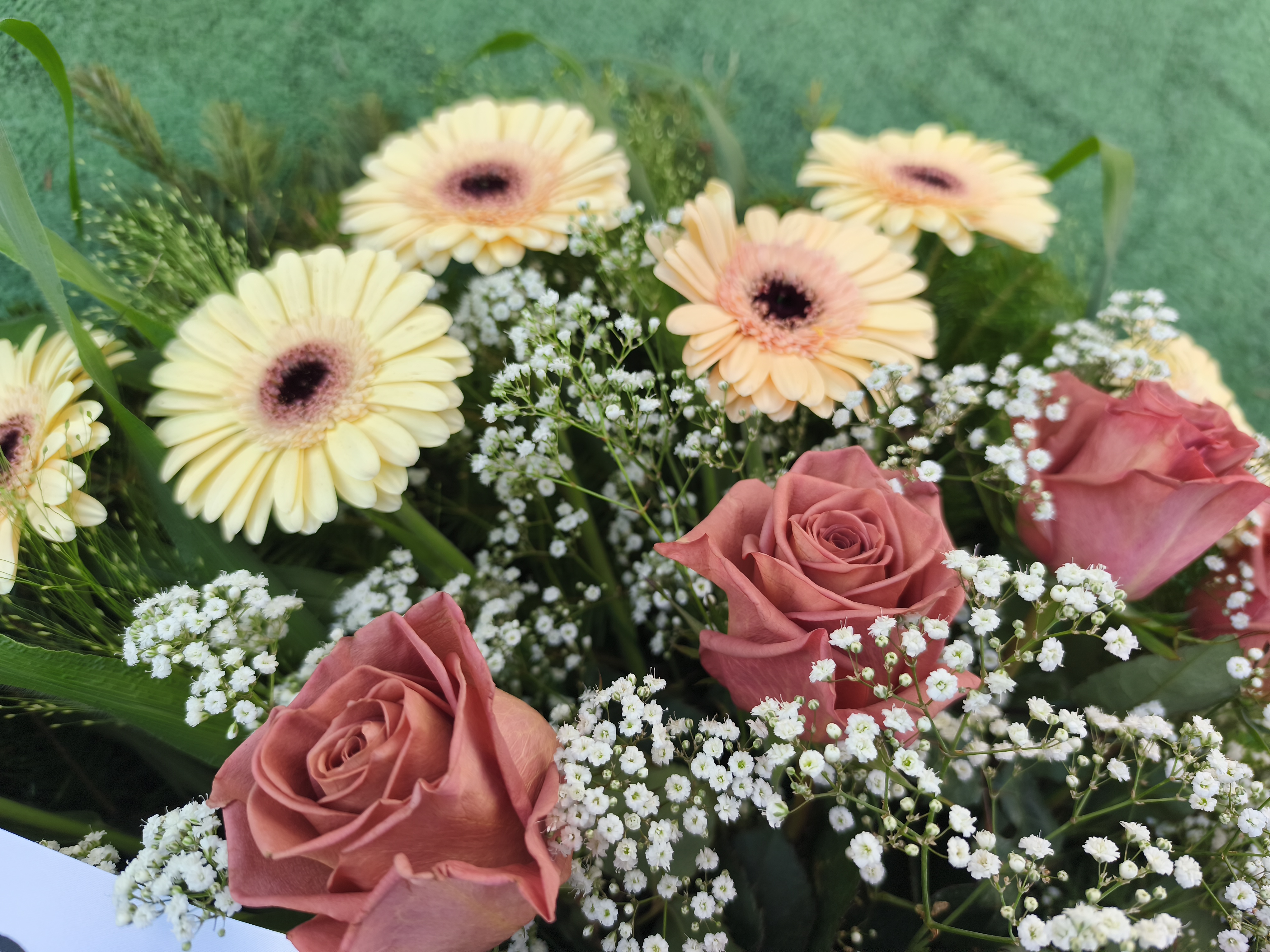 Wieniec wyjątkowo herbaciany - Wieniec pogrzebowy - Kwiaciarnia Pogrzebowa dostawa Jastrzębie-Zdrój, Rybnik, Żory